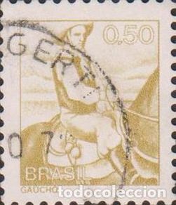 Francobolli: sello BRASIL USADO filatelia correio correos stamp post postage